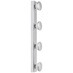 LIGHTME de espejo Aqua Hollywood 4 luces cromo