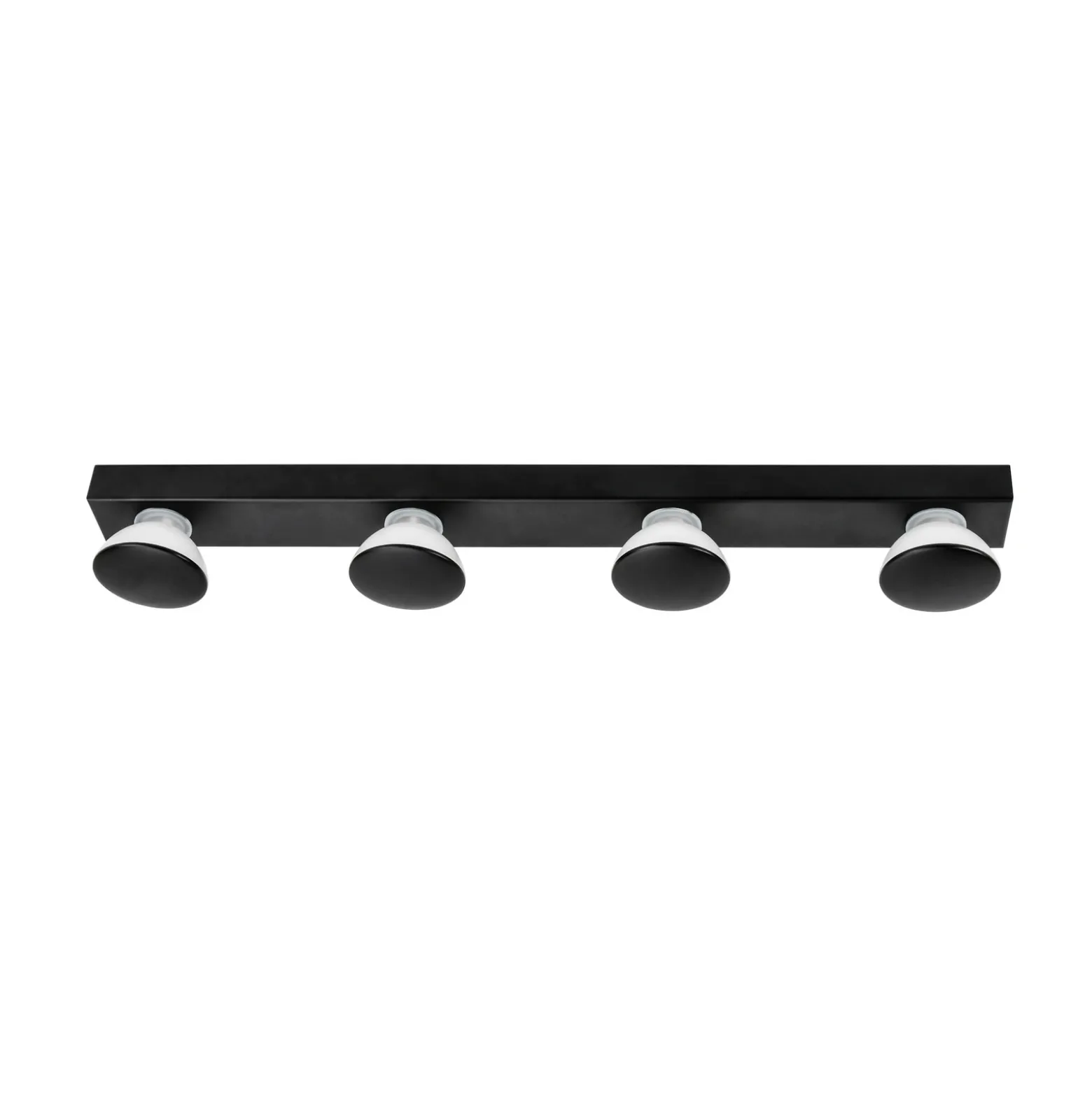 LIGHTME de espejo Aqua Hollywood 4 luces negro