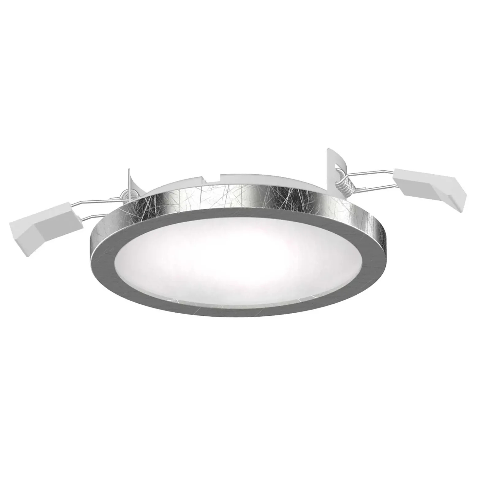 Lightme foco empotrado LED Aqua Pur Ø11,2cm plata