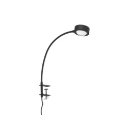 LightMe lámpara de mesa Powerlens Flex, tornillo, negro