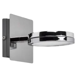 Lightme lámpara espejo LED Aqua down cromo 1 luz