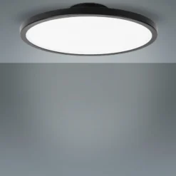 LightMe Plafón LED Aqua Ø 30,2cm negro