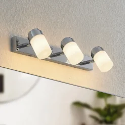 Lindby Alimari downlight de techo, cromo, largo