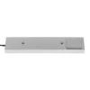 Lindby Amaryll lámpara LED bajo mueble, 3 ud plata