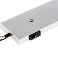 Lindby Amaryll lámpara LED bajo mueble, 3 ud plata