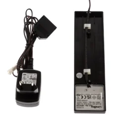 Lindby Amaryll Lámpara LED bajo mueble, set de 3, negro