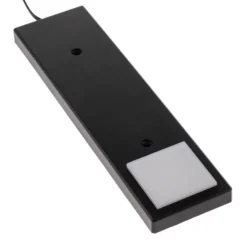 Lindby Amaryll Lámpara LED bajo mueble, set de 3, negro