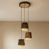 Lindby Ananya lámpara colgante, rondel, 3 luces