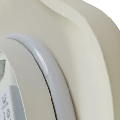 Lindby aplique de pared LED Nielson, beige, yeso, 30 cm de altura