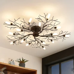 Lindby Bigna lámpara de techo, 15 luces