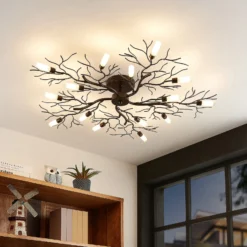 Lindby Bigna lámpara de techo, 15 luces