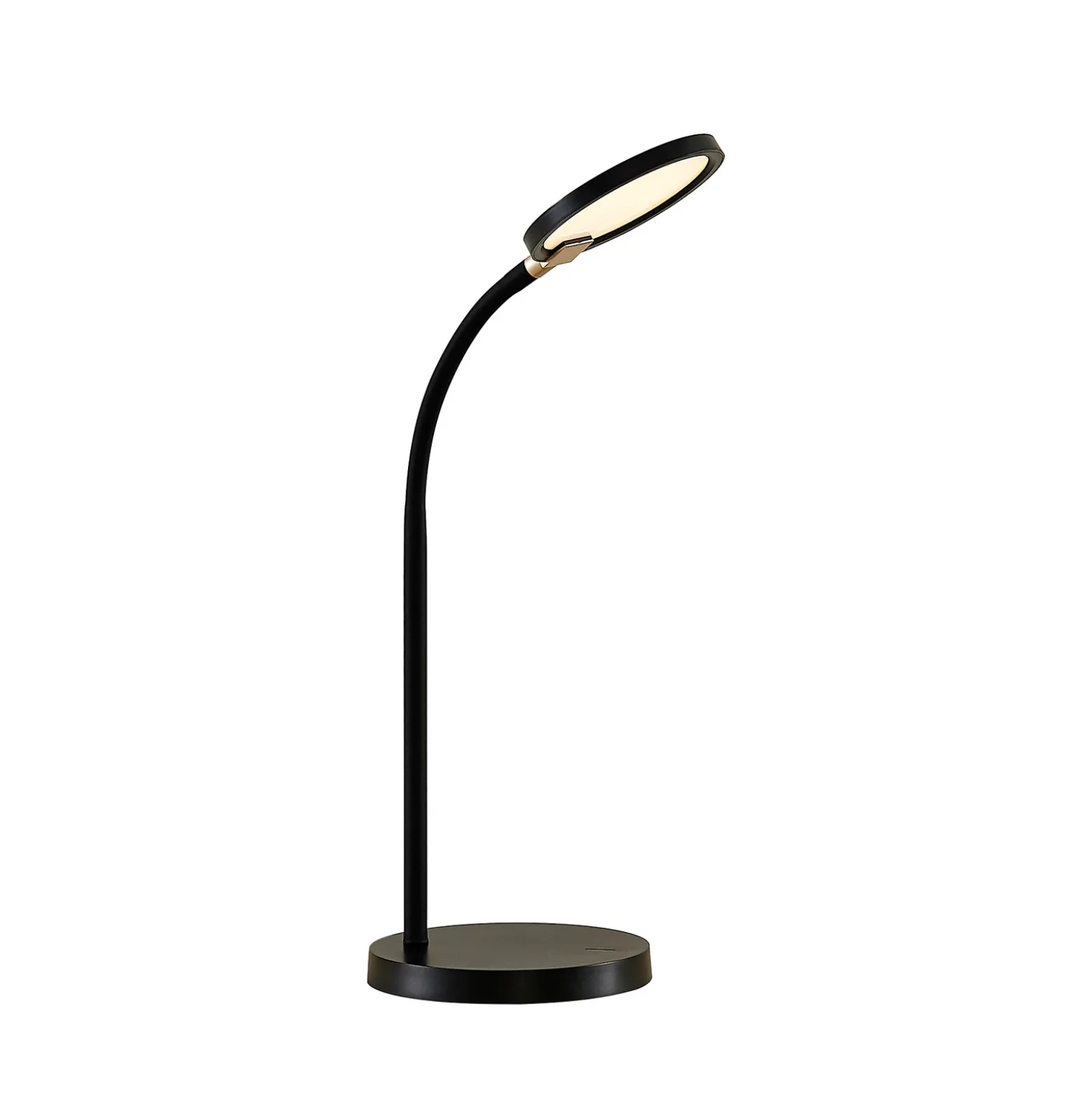 Lindby Binera lámpara de mesa LED, dimmer 3 pasos