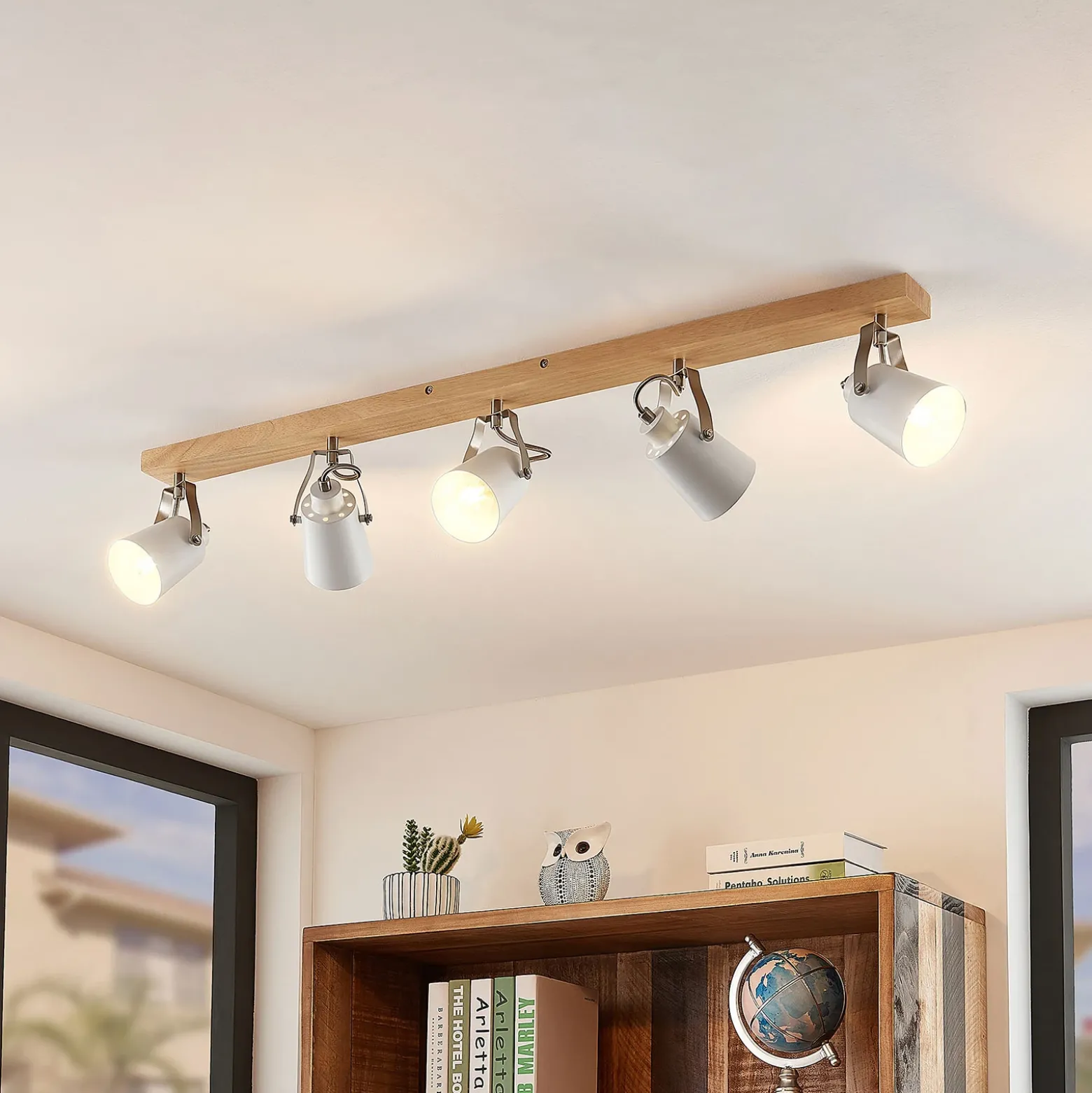 Lindby Blana plafón, 5 luces