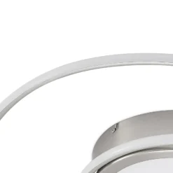 Lindby Bovia plafón LED, CCT, atenuable, níquel