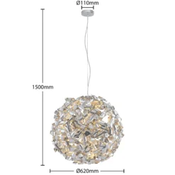 Lindby Caliya lámpara colgante, 9 luces