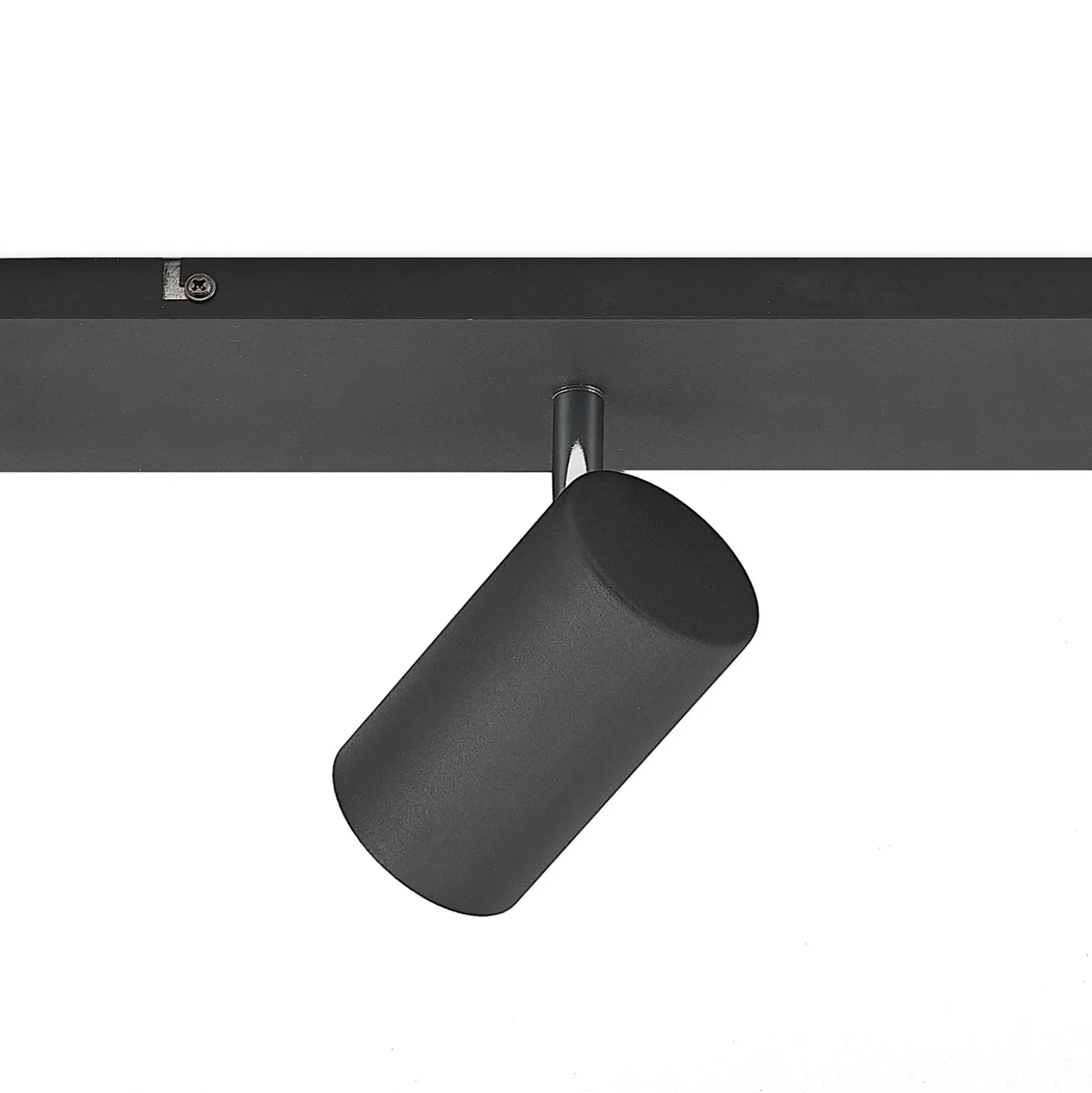 Lindby downlight de techo Joffrey, 116 cm, negro, 6 luces, GU10