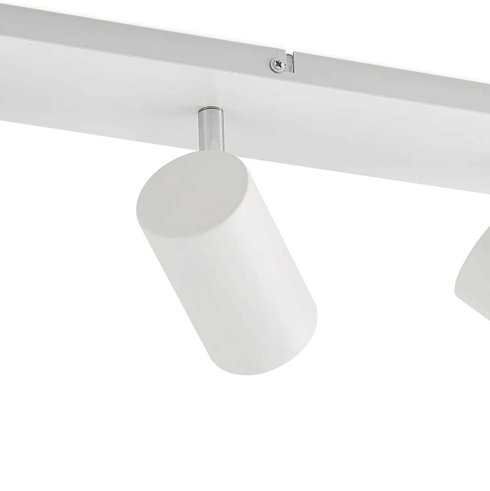 Lindby downlight de techo Joffrey, 70 cm, blanco, 4 luces, GU10