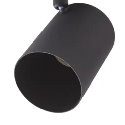 Lindby downlight de techo Jorell, negro, 13 cm, 1 luz, GU10