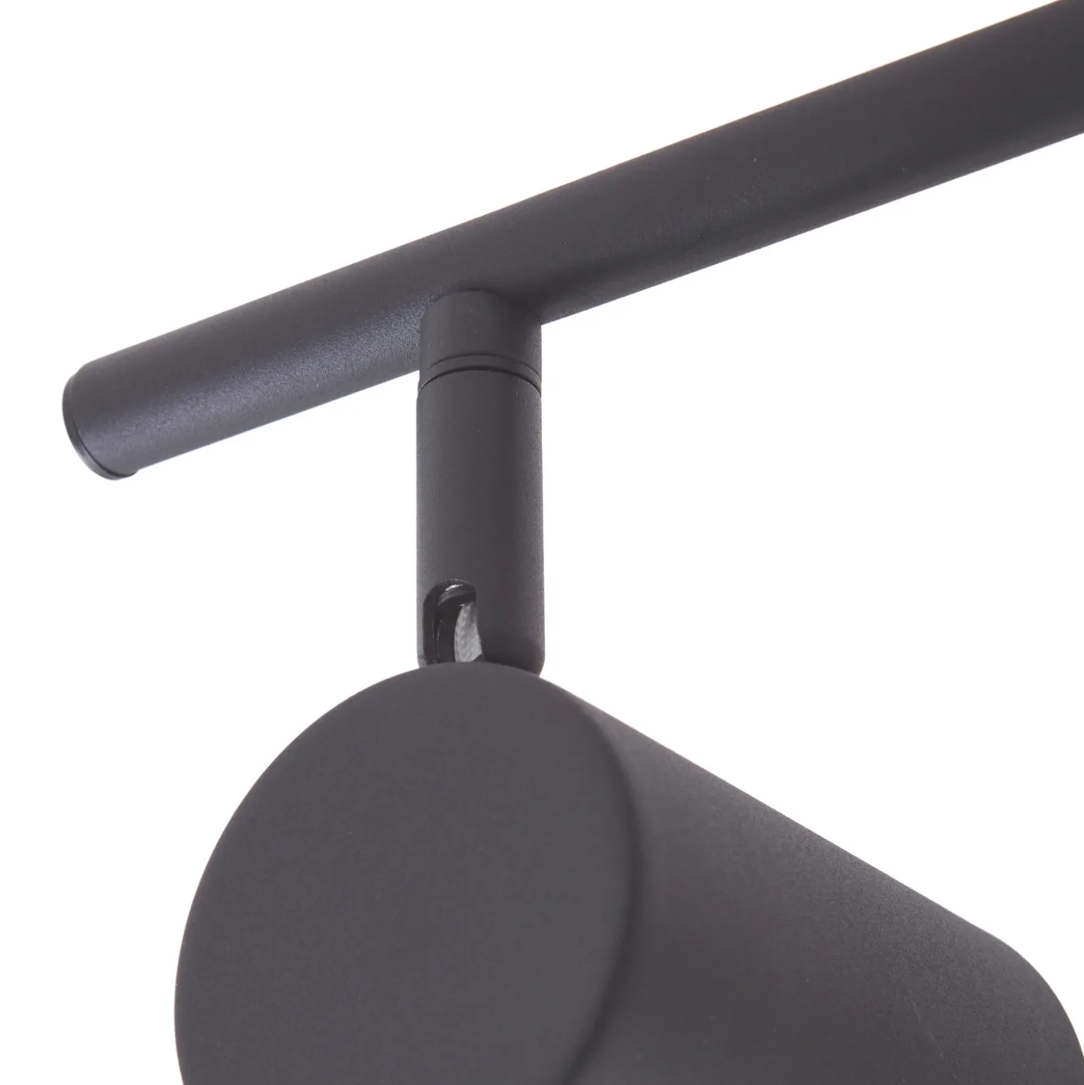 Lindby downlight de techo Jorell, negro, 51 cm, 3 luces, GU10