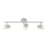 Lindby downlight de techo Jorell, blanco, 55 cm, 3 luces, metal, GU10