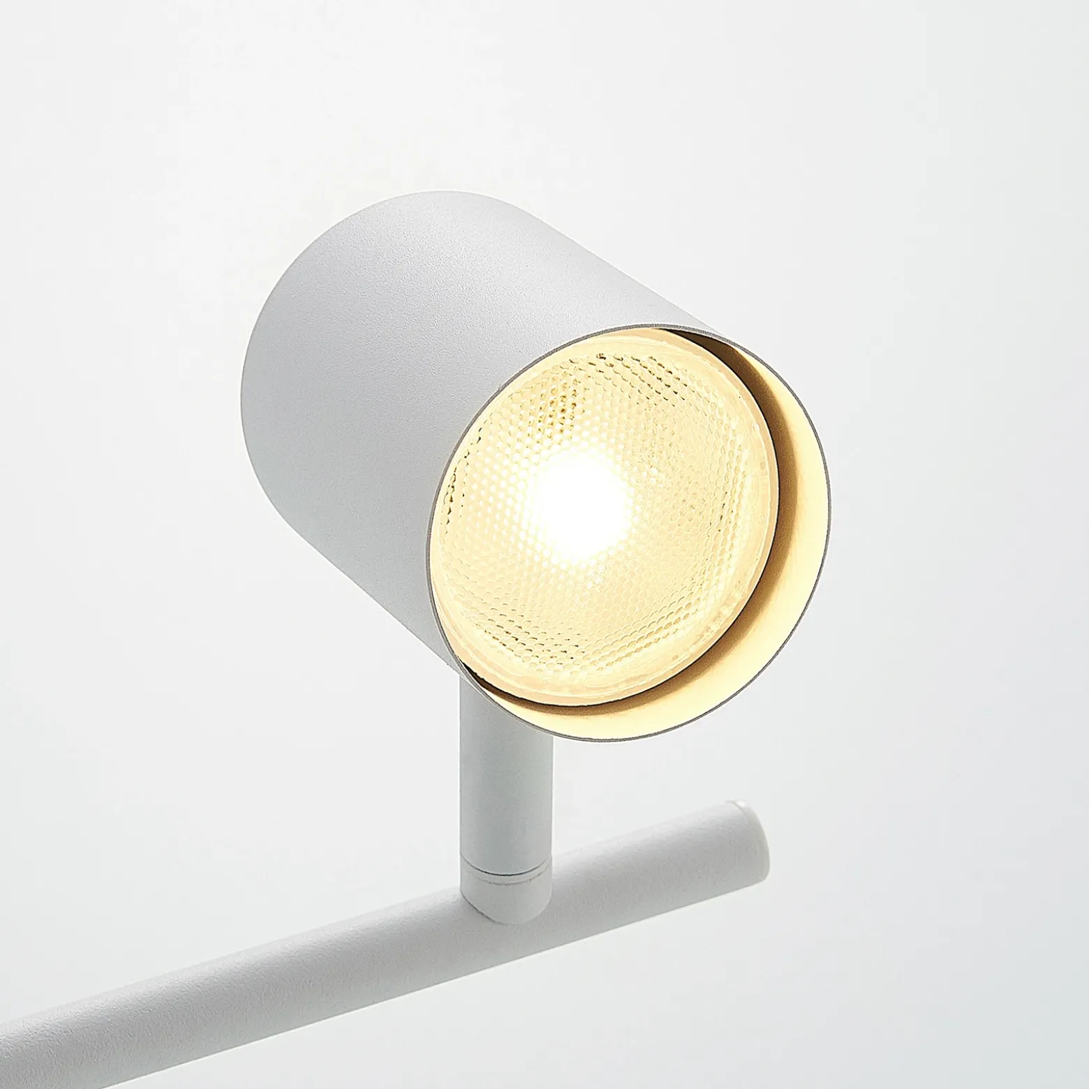 Lindby downlight de techo Jorell, blanco, 55 cm, 3 luces, metal, GU10