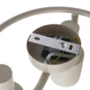 Lindby downlight de techo Ovelia, beige, 3 luces, metal, E27