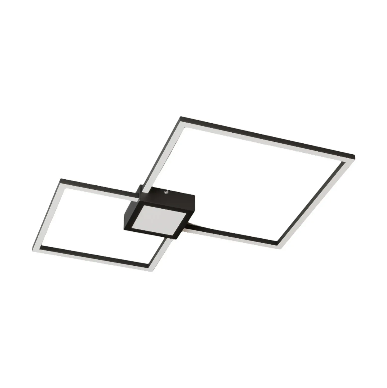 Lindby Duetto lámpara LED de techo antracita 28 W