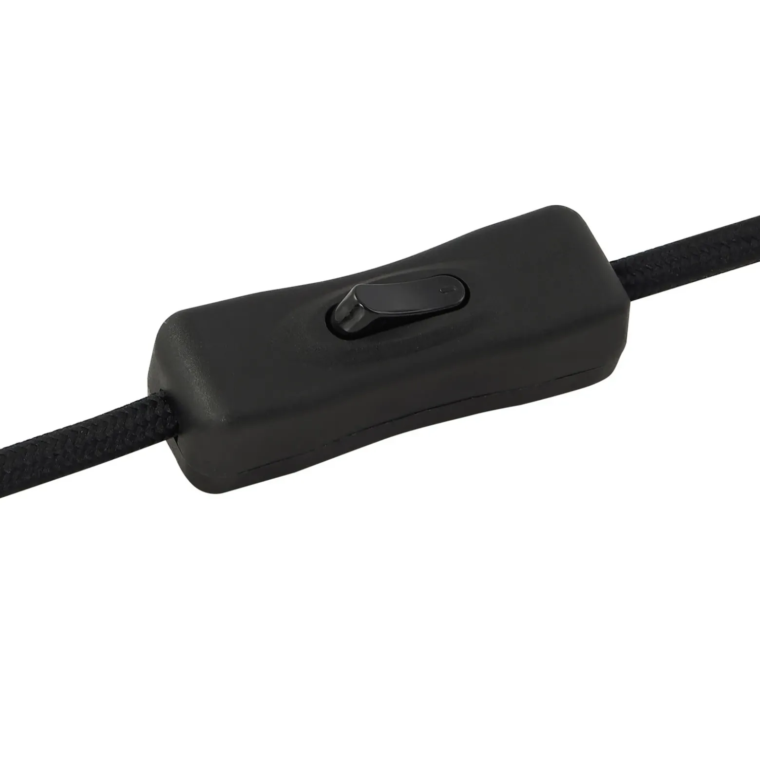 Lindby Edion lámpara de mesa, negro arena, metal