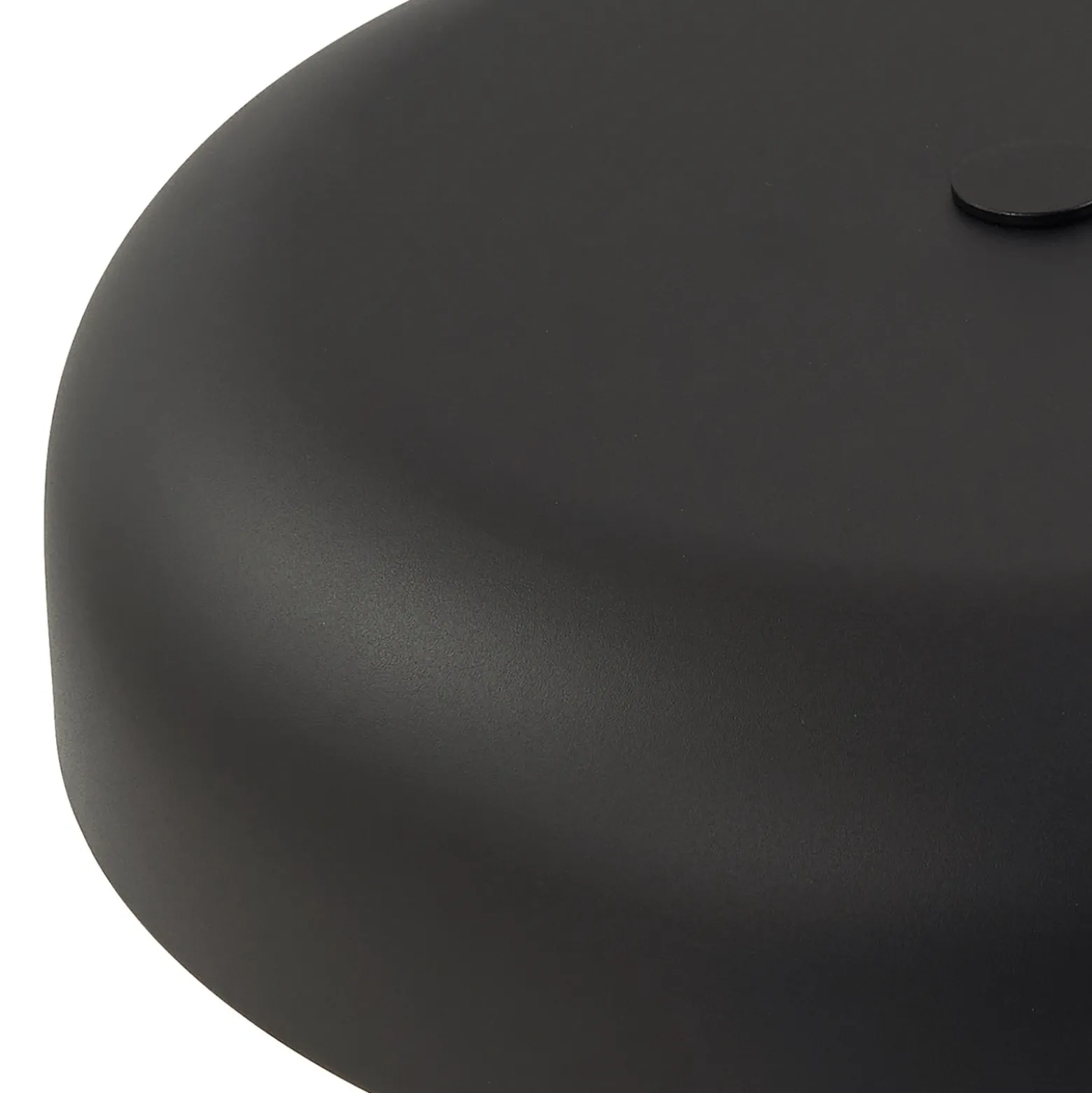 Lindby Edion lámpara de mesa, negro arena, metal