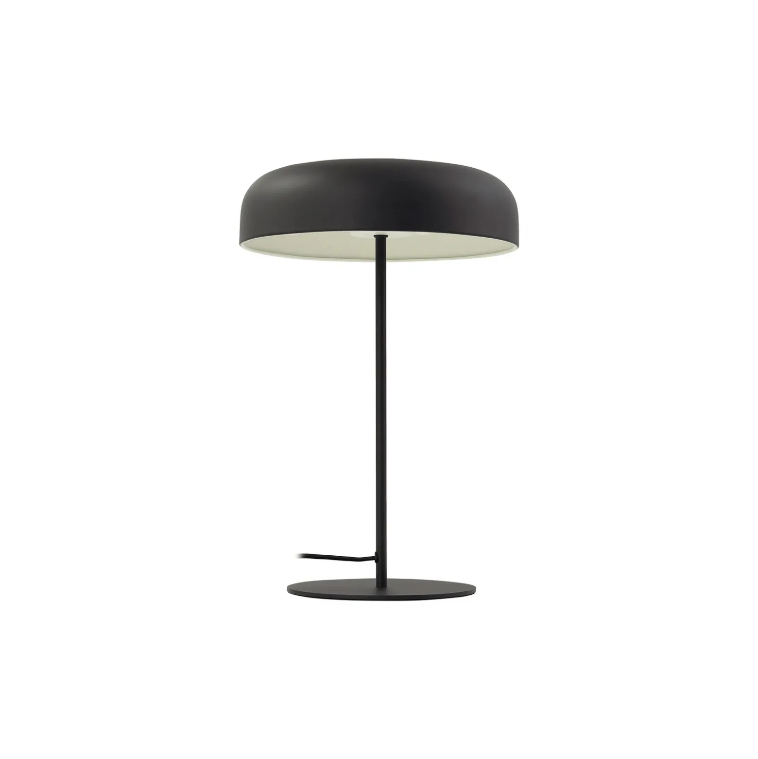 Lindby Edion lámpara de mesa, negro arena, metal