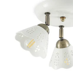 Lindby Efgenia foco de techo, 3 luces