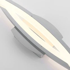 Lindby Elarit lámpara LED de techo, cromado