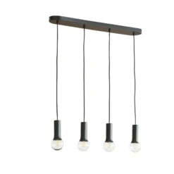 Lindby Fipas lámpara colgante sin pantalla, 4 luces
