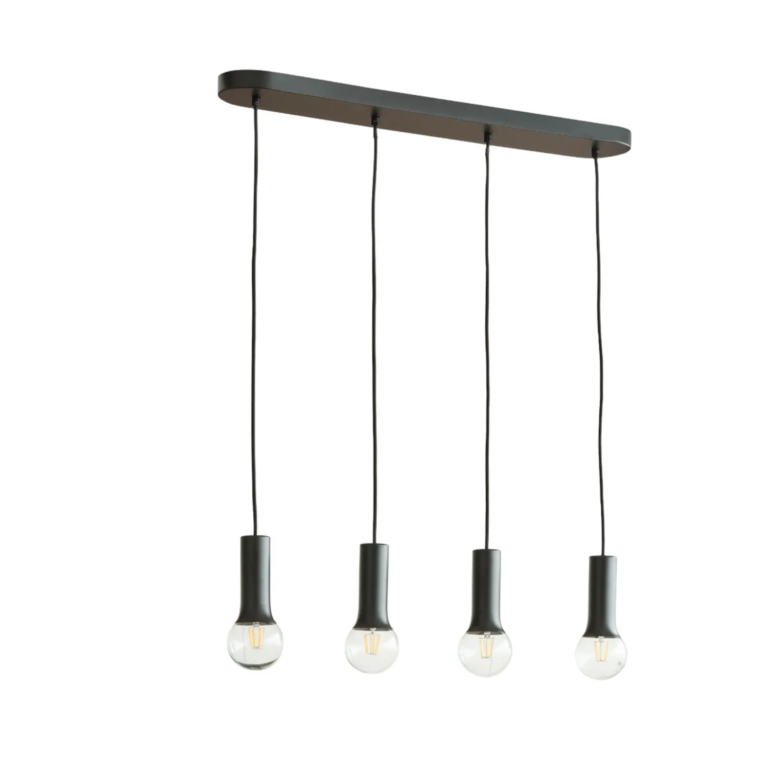 Lindby Fipas lámpara colgante sin pantalla, 4 luces