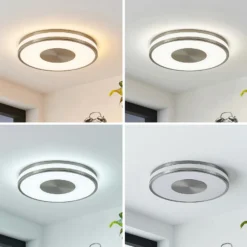 Lindby Fjella plafón LED RGB CCT cambio de color