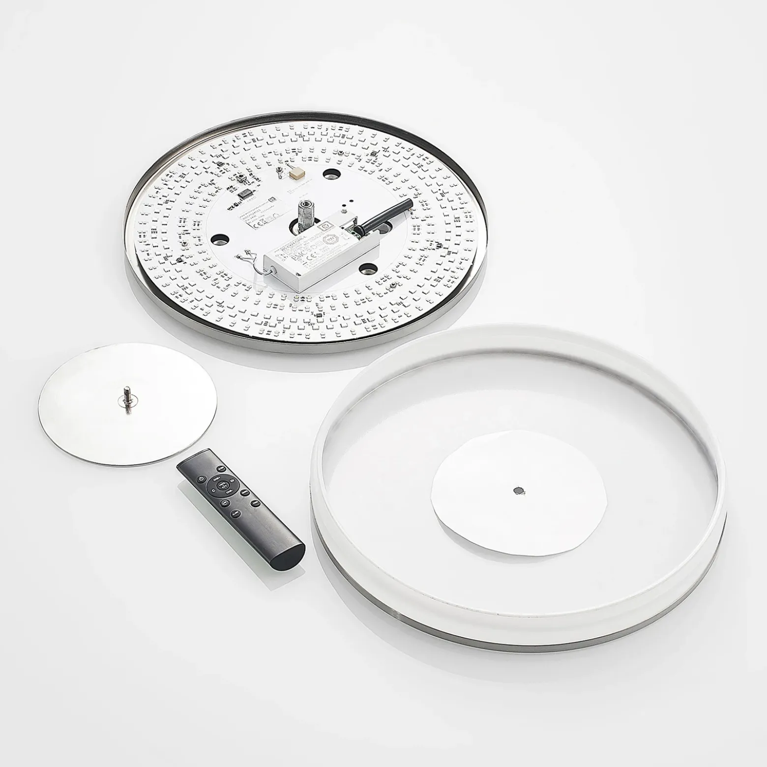 Lindby Fjella plafón LED RGB CCT cambio de color