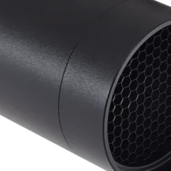 Lindby foco de riel Linaro, GU10, 2 luces, negro, tapa