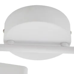 Lindby Foco LED Eldrin, blanco, 2 luces, puntos de luz