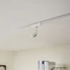 Lindby foco LED 48 V Lumaro, blanco, Ø 7,3 cm, aluminio, atenuable