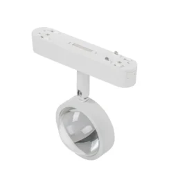 Lindby foco LED 48 V Lumaro, blanco, Ø 7,3 cm, aluminio, atenuable