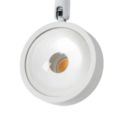 Lindby foco LED 48 V Lumaro, blanco, Ø 7,3 cm, aluminio, atenuable