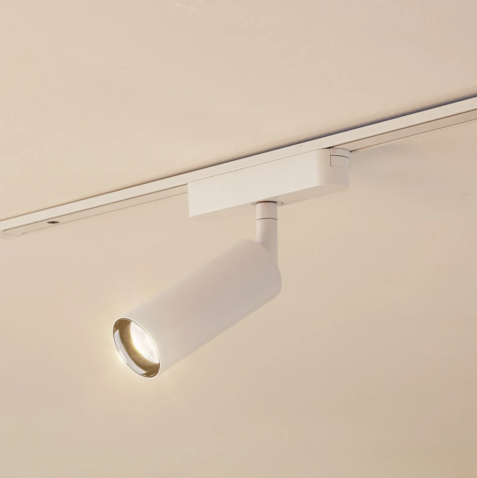 Lindby foco LED 48 V Lumaro, blanco, Ø 4 cm, aluminio, atenuable