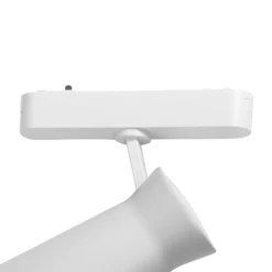 Lindby foco LED 48 V Lumaro, blanco, Ø7cm, plástico, atenuable