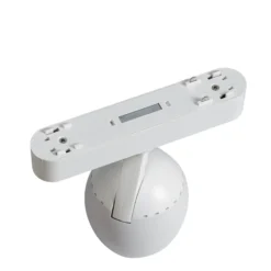 Lindby foco LED 48 V Lumaro, blanco, Ø6cm, plástico, atenuable