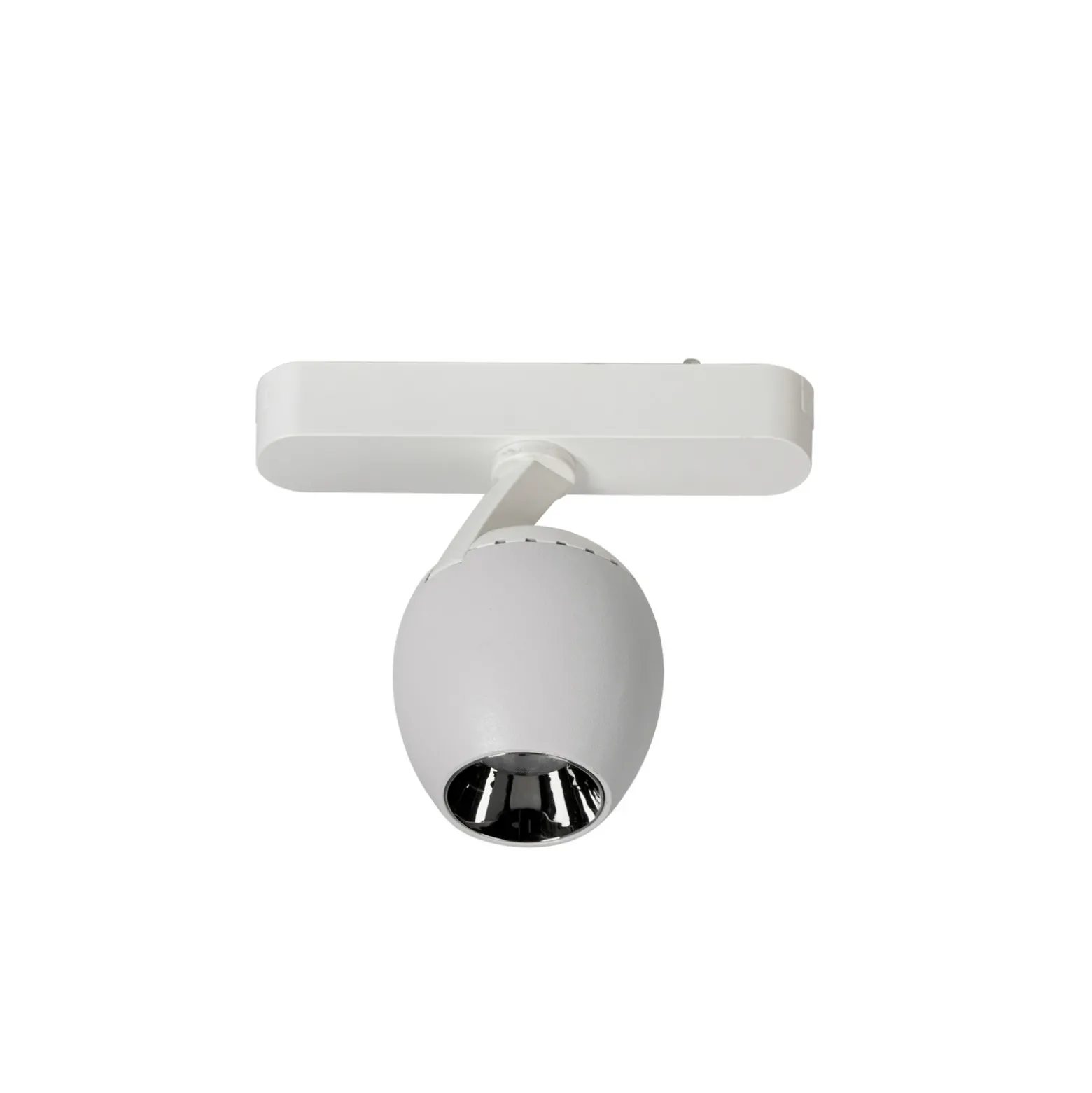 Lindby foco LED 48 V Lumaro, blanco, Ø6cm, plástico, atenuable