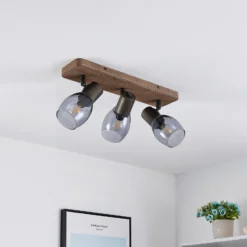 Lindby Ineska foco de techo, 3 luces, angular