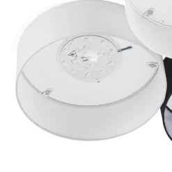 Lindby Janita lámpara LED de techo, 3 luces, tricolor