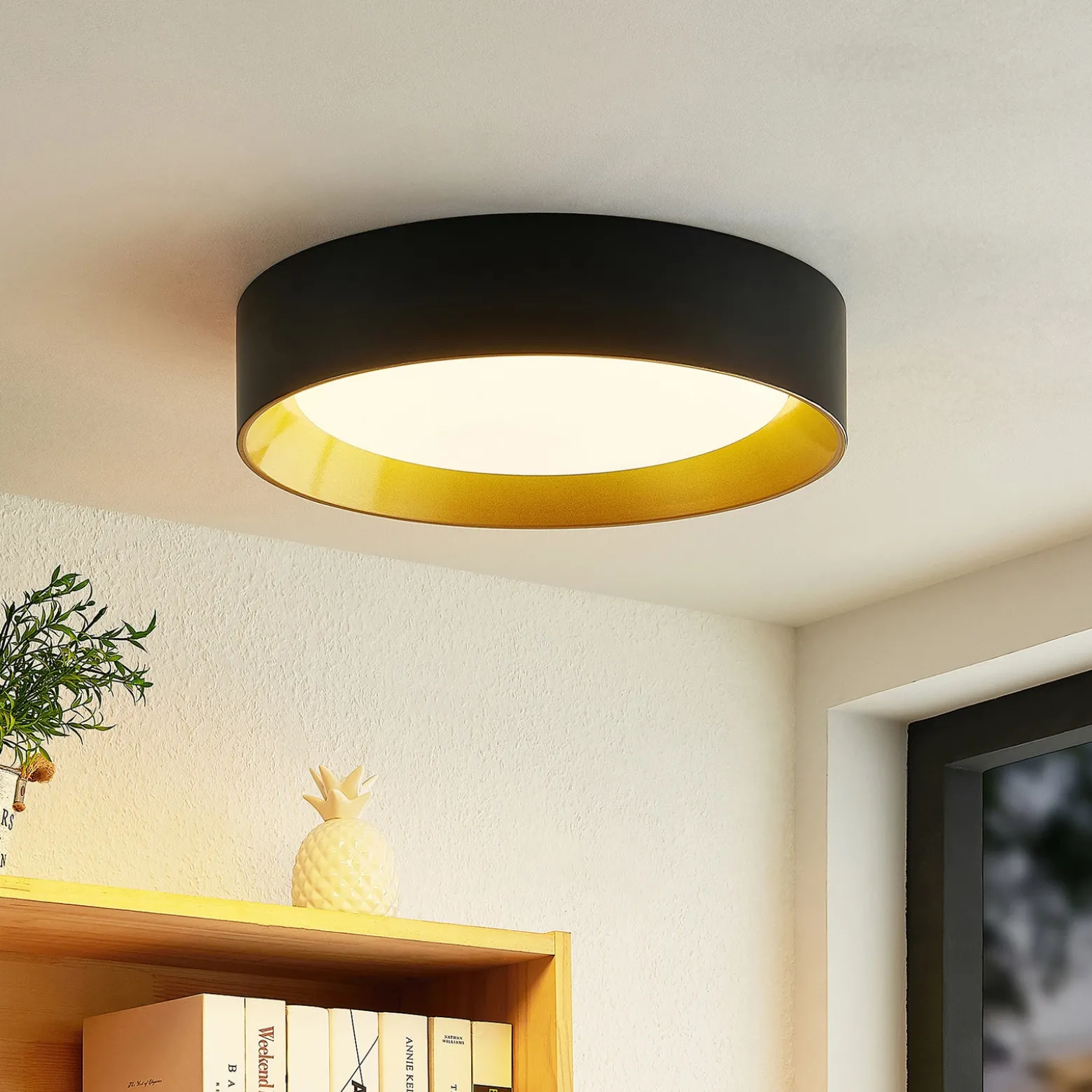 Lindby Kambia plafón LED, 45 cm