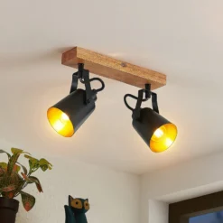 Lindby Kimban foco de techo, 2 luces