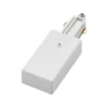 Lindby Linaro alimentación de red, blanco, sistema de riel monofásico